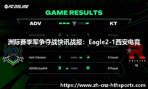 洲际赛季军争夺战快讯战报：Eagle2-1西安电竞